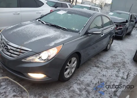 2013 Hyundai Sonata Limited из США, поврежденный, VIN 5NPEC4AC0DH623558